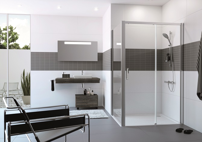 Classics 2 EE - posuvné dveře s boční stěnou