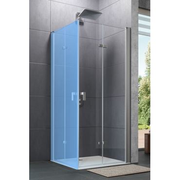 Hüppe Design pure křídl. sklapovací dveře upev. vpravo  mm,