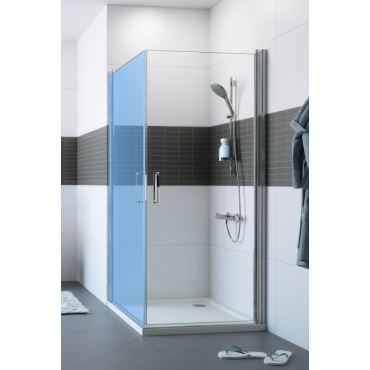 Hüppe Classics 2 křídlové dveře pro boč. stěnu/roh. vstup  mm,