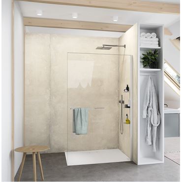 Hüppe Select+ Walk-in stěna, sklo 10 mm  mm,