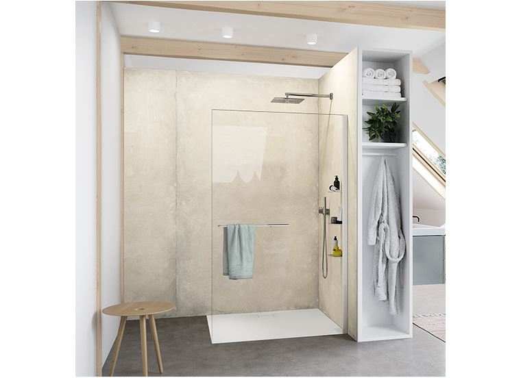 Hüppe Select+ Walk-in stěna, sklo 10 mm  mm,