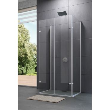 Hüppe Design pure U-kabina lítací dveře  mm, (3)