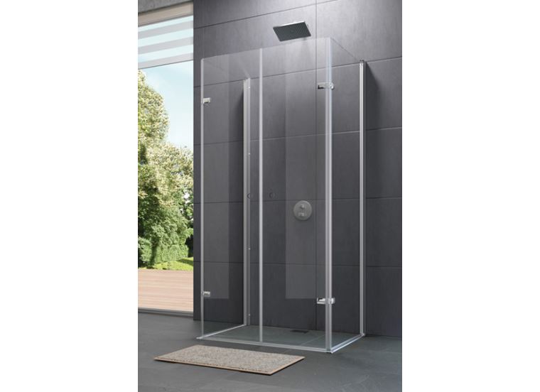 Hüppe Design pure U-kabina lítací dveře  mm,