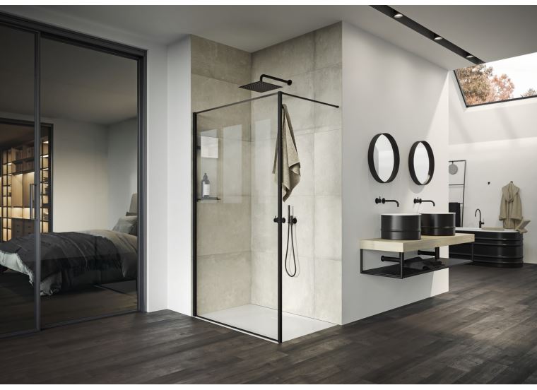 Hüppe Select+ Frame Walk-in stěna, sklo 6 mm  mm,   SL04
