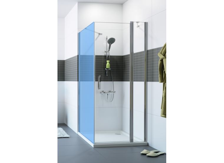 Hüppe Classics 2 křídlové dveře s pevn. segm. pro boč. stěnu/roh. vstup  mm,