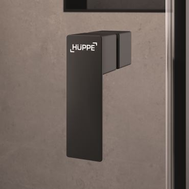 Hüppe Qube 4-úhelník boční stěna pro křídlové dveře