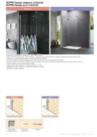 Hüppe Design elegance 4-úhelník boční stěna samostatně stojící