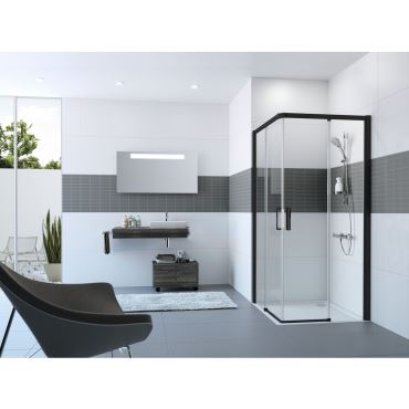 EBS Trend Easy Black Sprchový kout 80 x 80 cm (1)