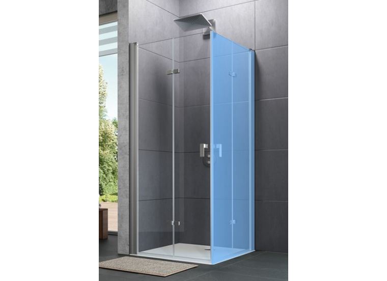 Hüppe Design pure křídl. sklapovací dveře upev. vlevo dveře pro boč. stěnu  mm,