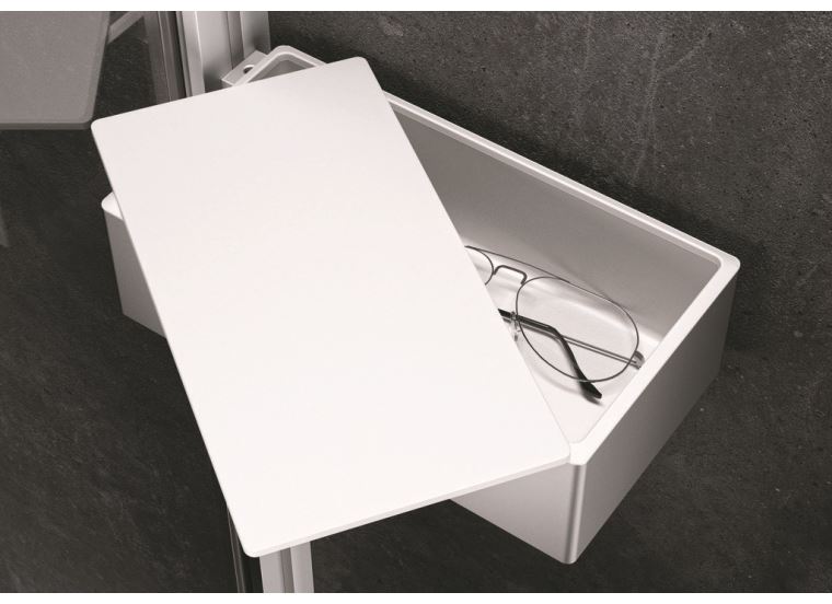 Hüppe Select+ Drybox - odkládací box s víkem (1)