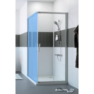 Hüppe Classics 2 posuvné dveře roh. vstup 2-dílný (1/2)  mm,